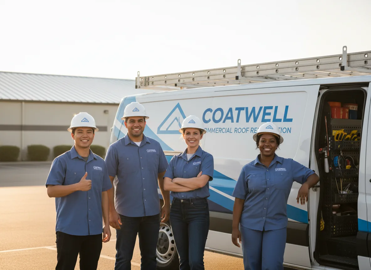 Commercial roof coating company in Pender, NE